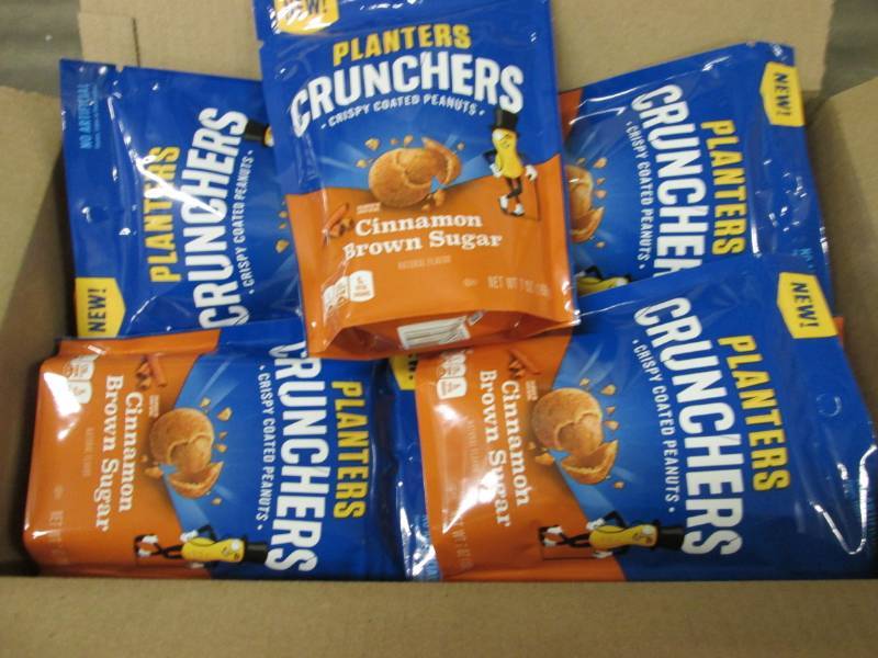 lot 320 image: Case of 8-7 oz Planters Crunchers C...