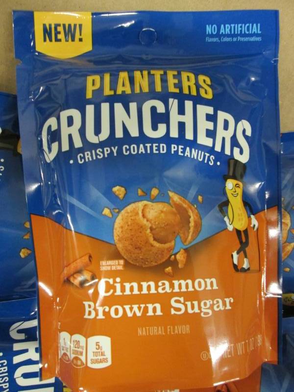 lot 321 image: Case of 8-7 oz Planters Crunchers C...