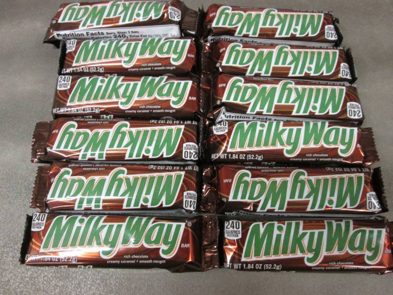 lot 330 image: 12 Milky Way Bars 1.84 oz size Best...