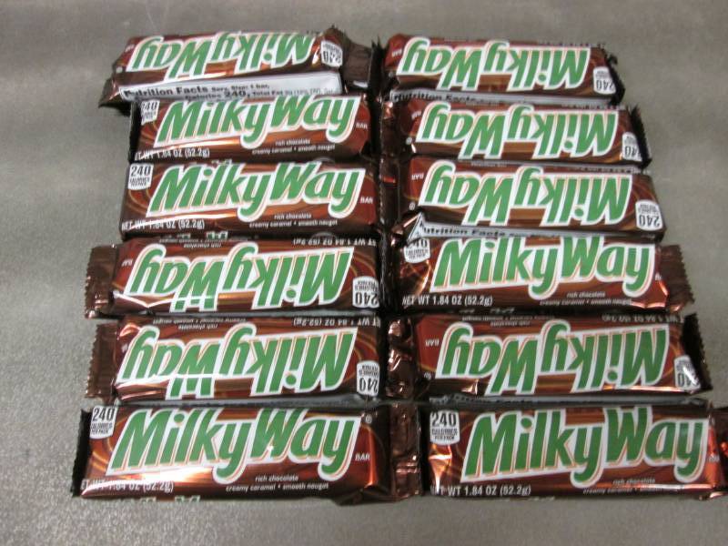 lot 332 image: 12 Milky Way Bars 1.84 oz size Best...