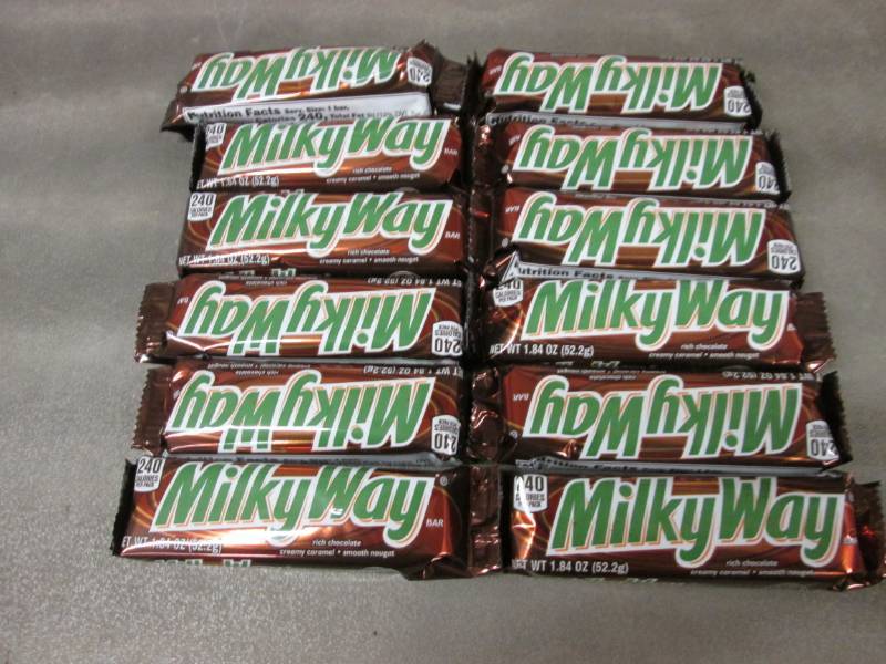 lot 334 image: 12 Milky Way Bars 1.84 oz size Best...