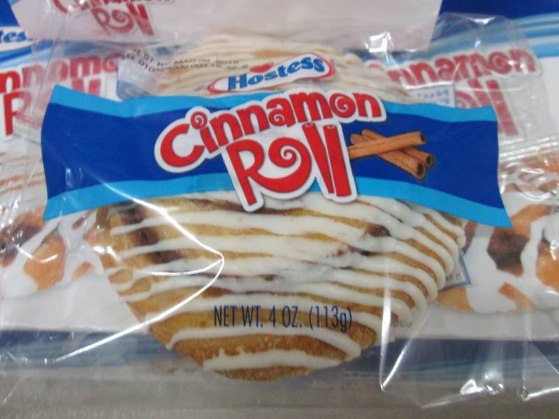 lot 338 image: 3 Boxes of 6 Hostess Cinnamon Rolls...