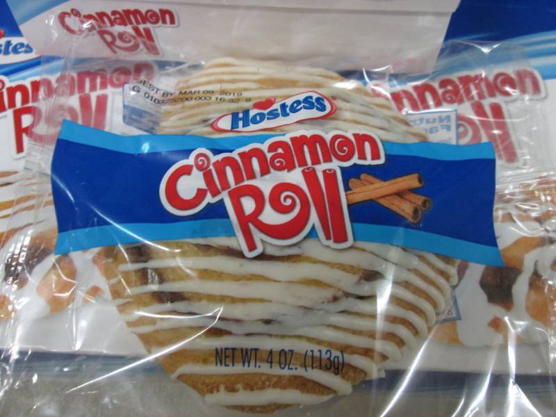 lot 341 image: 3 Boxes of 6 Hostess Cinnamon Rolls...