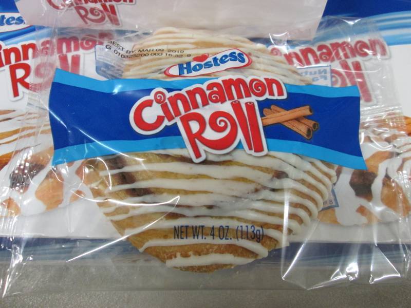 lot 342 image: 3 Boxes of 6 Hostess Cinnamon Rolls...