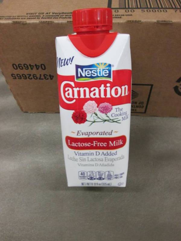 lot 344 image: Case of 11- 8 oz Size Carnation Lac...