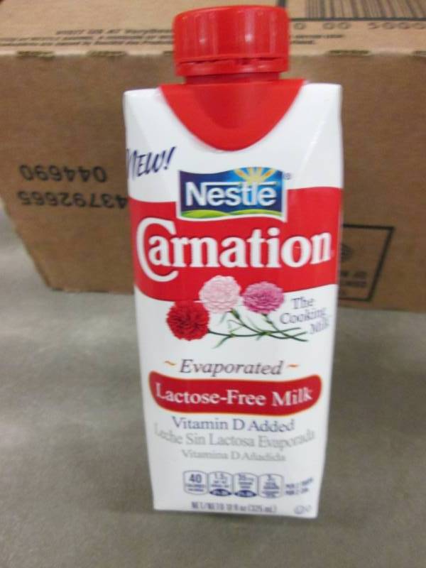 lot 346 image: Case of 11- 8 oz Size Carnation Lac...