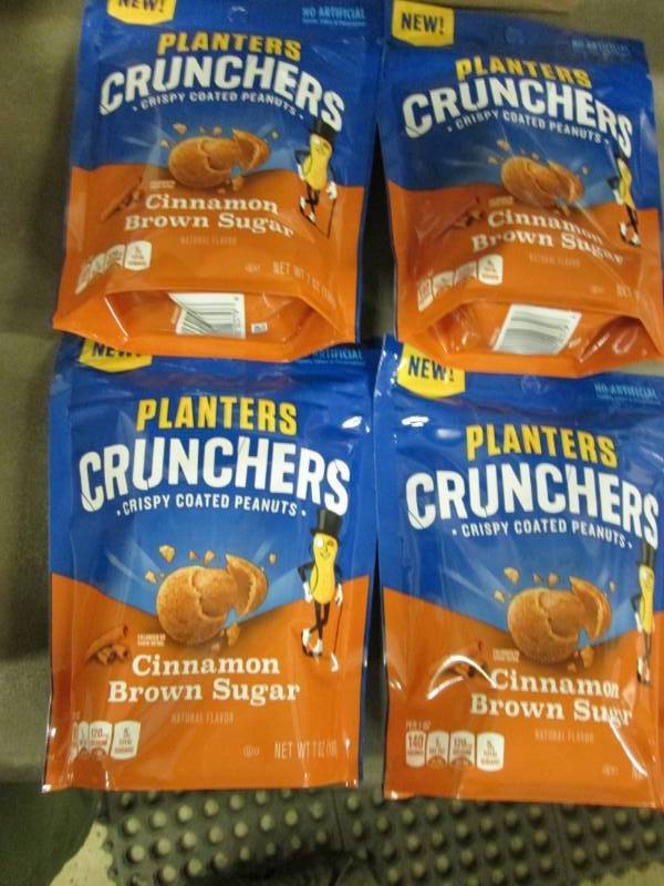 lot 358 image: Lot of 4- 7 oz Planters Crunchers C...