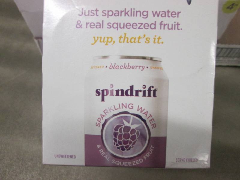 lot 360 image: 3- 4pks Black Berry Spindrift Spark...