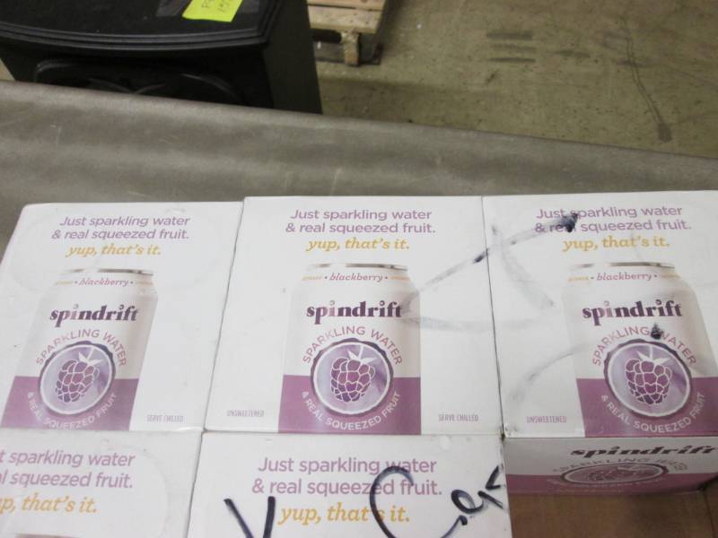 lot 363 image: 3- 4pks Black Berry Spindrift Spark...