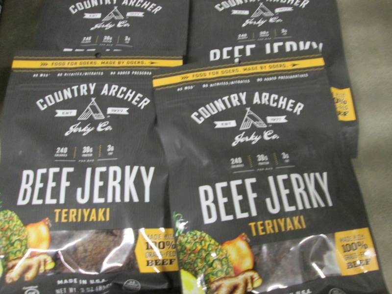 lot 383 image: Lot of 4 Country Archer Teriyaki Be...