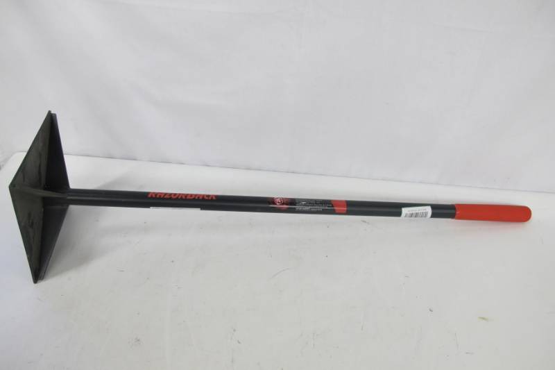 lot 74 image: Razor-Back 10 in. x 10 in. Professional Steel Tamper