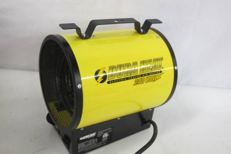 lot 80 image: DuraHeat 3,750-Watt 240-Volt Dura Heat Electric Forced Air Heater