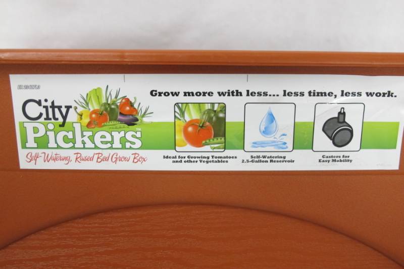 lot 52 image: City Pickers Self Watering Raised Bed Grow Box