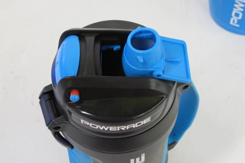 lot 36 image: Powerade Pro Sport Cooler Jugs 64 oz (2 Pack) BlackBlue