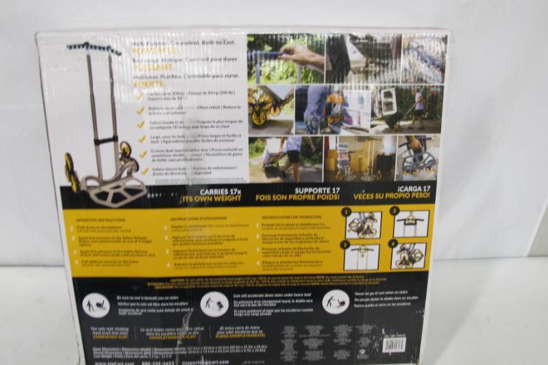 lot 125 image: UpCart Lift 200 lb. Capacity Hand Truck - Foldable