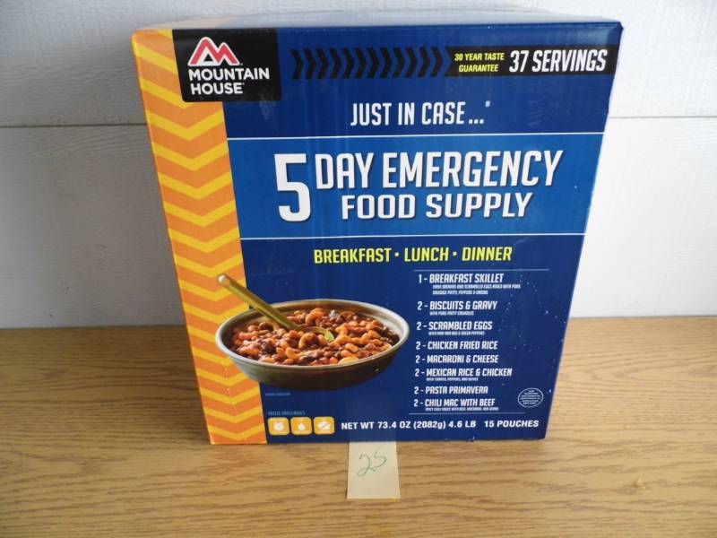 Mountain House 5 day Food Supply