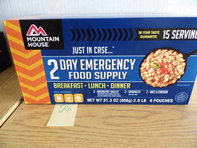 Mountain House 2 day Food Supply