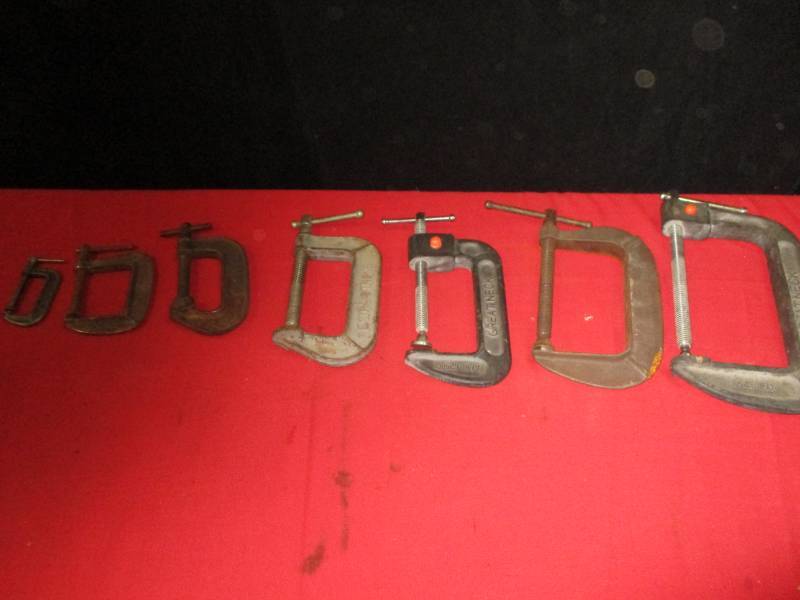 lot 63 image: Assortment od C-Clamps