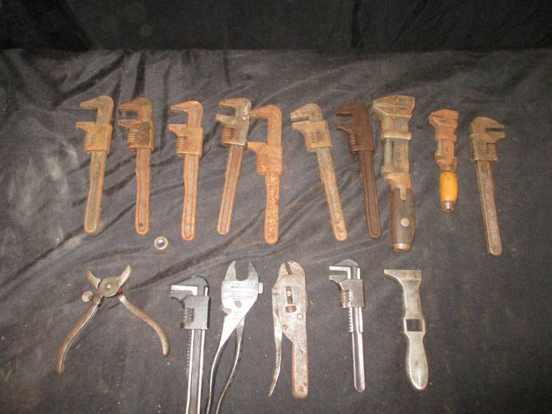 lot 81 image: Adjustable Wrenches