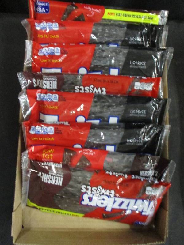 lot 135 image: 9 Big Bags of Black Licorice