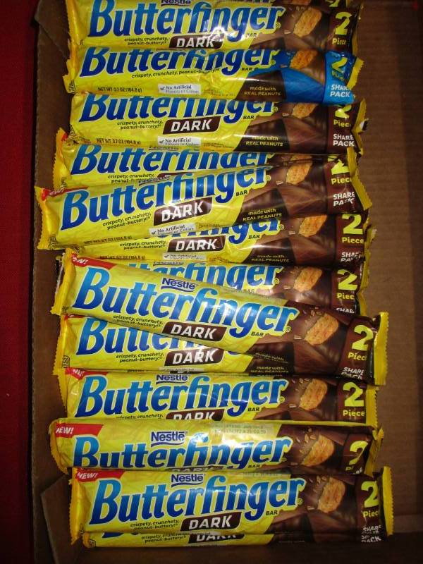 lot 144 image: 22 Dark King Size Butter Fingers