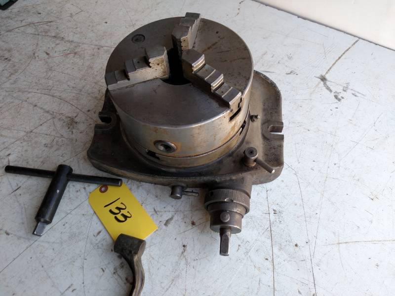 lot 133 image: Van Norman 8 Rotary Table...
