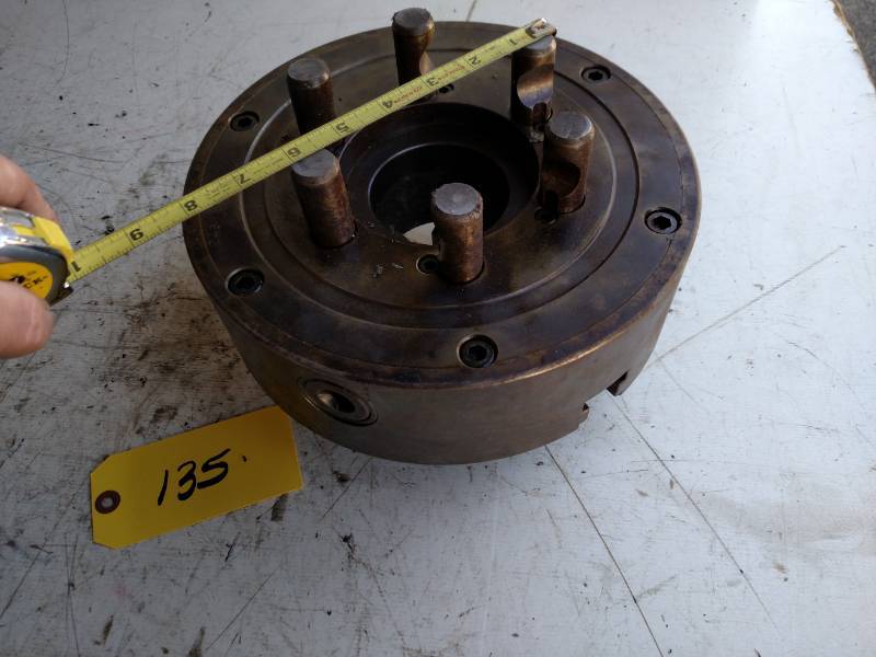 lot 135 image: Horton 10 12 3-Jaw Chuck...