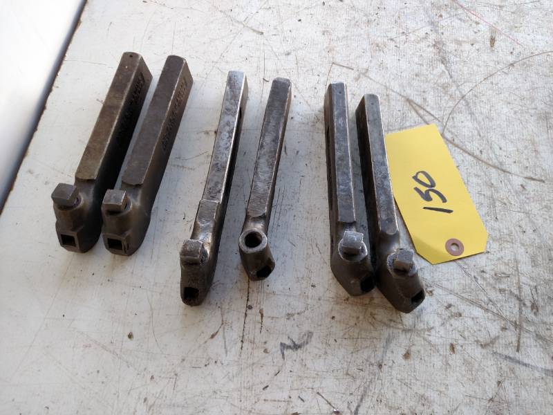 lot 150 image: (6) Tool Holders...
