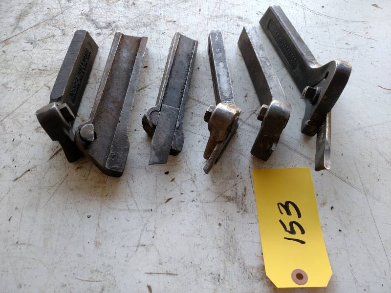 lot 153 image: (6) Tool Holders...