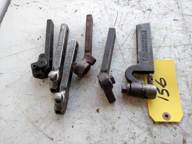 lot 156 image: (6) Tool Holders...