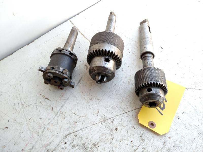 lot 167 image: Tool Holder & (2) Chucks...
