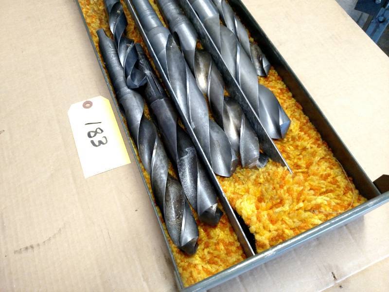 lot 183 image: (7) MT Drill Bits...