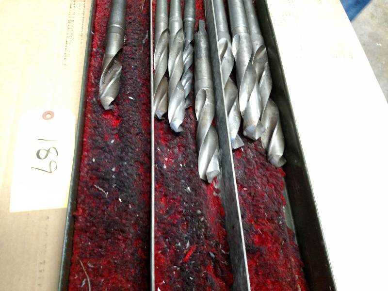 lot 189 image: (8) MT Drill Bits...