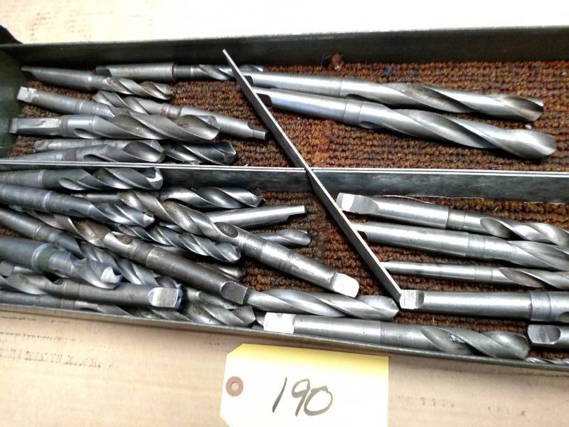 lot 190 image: Asstd MT Drill Bits...