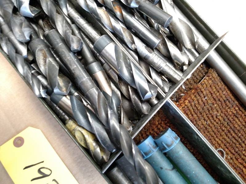 lot 193 image: Asstd Drill Bits...