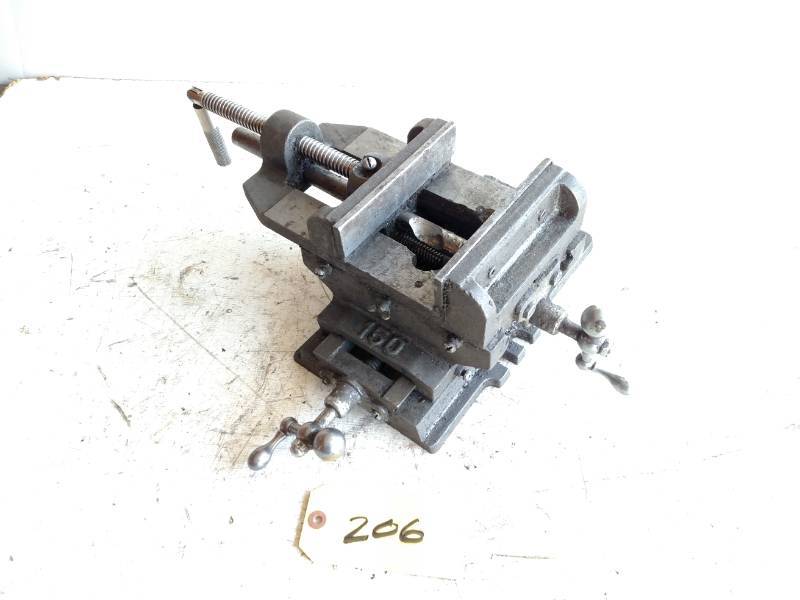 lot 206 image: 6 Cross Slide Vise...