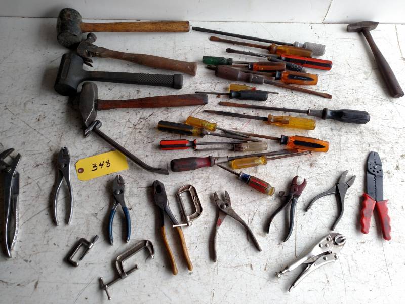 lot 348 image: Asstd Tools...