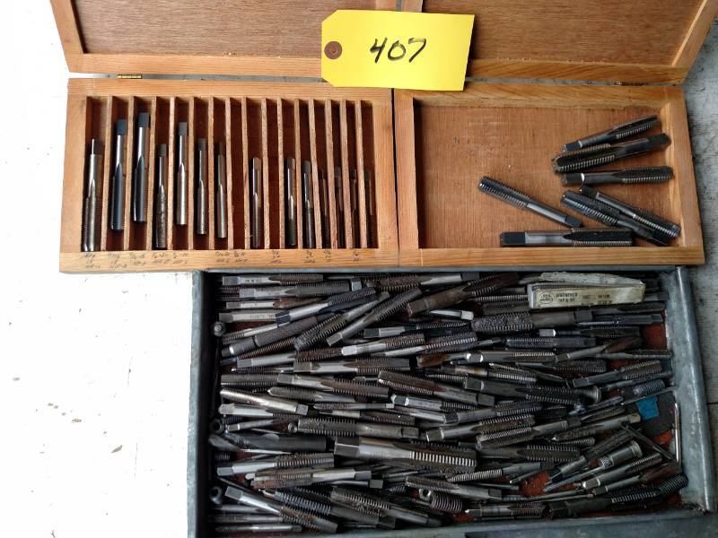 lot 407 image: Asstd Taps...