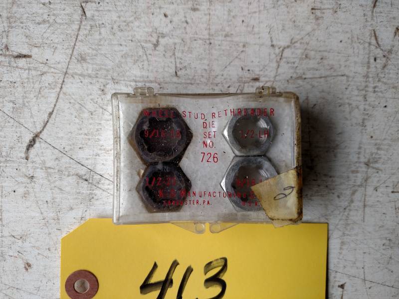 lot 413 image: K-D No. 726 Wheel Stud Rethreading ...