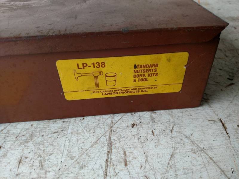 lot 489 image: Parts Cabinet with Hardware...