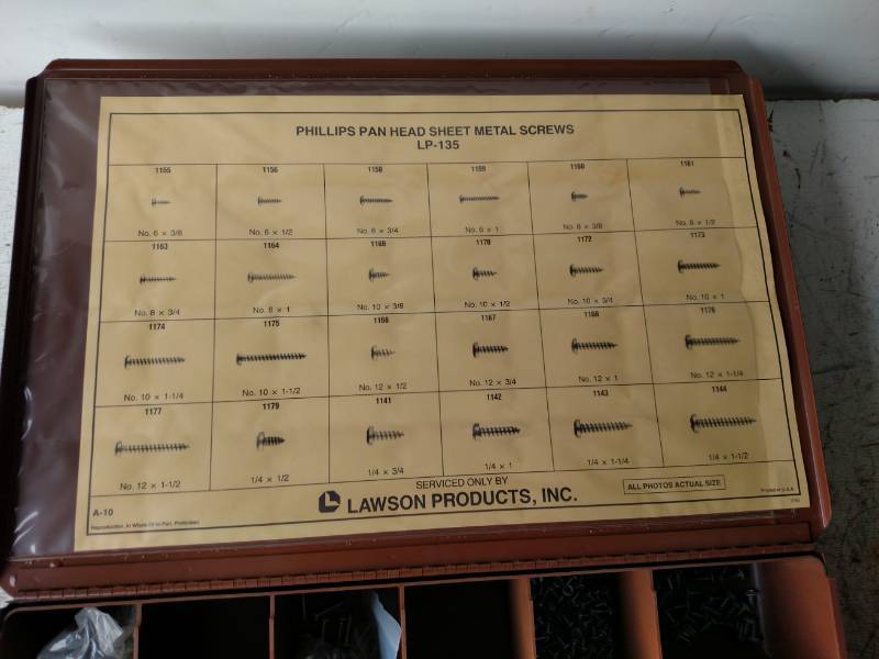 lot 492 image: Parts Cabinet with Hardware...