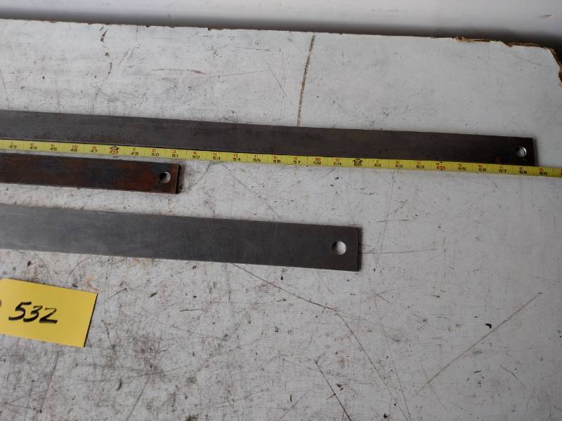 lot 532 image: (3) Straight Edges...