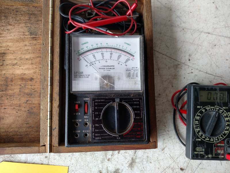 lot 537 image: (2) Multimeters...