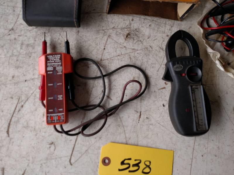 lot 538 image: Amprobe & Voltage Tester...