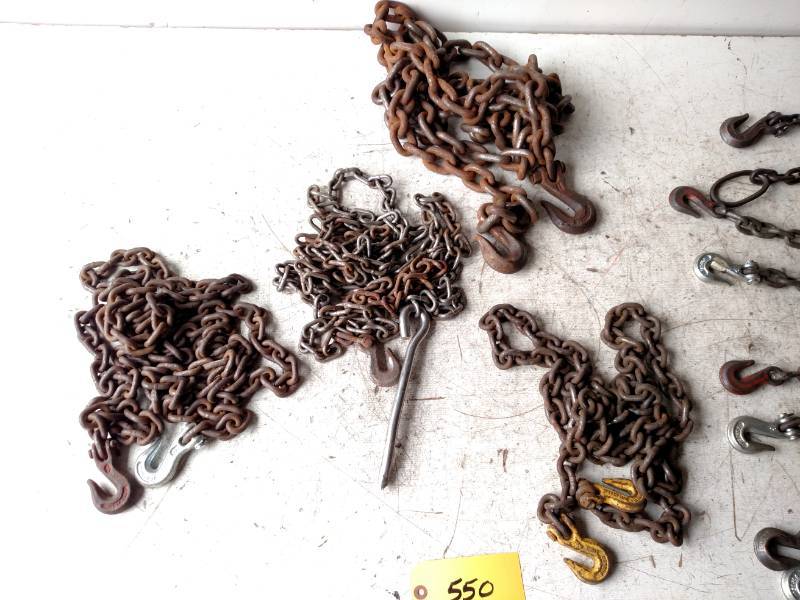 lot 550 image: Asstd Chains...