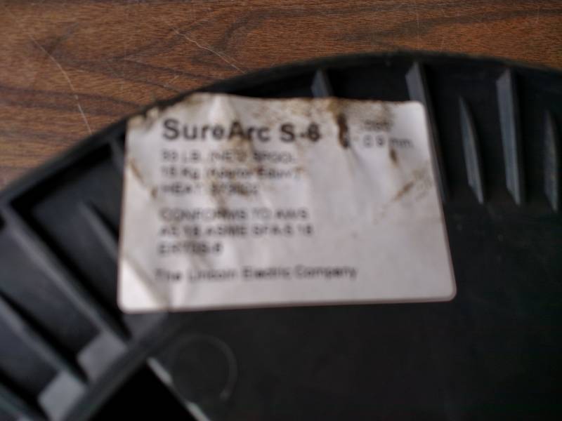 lot 588 image: Spool of .035 Welding Wire...