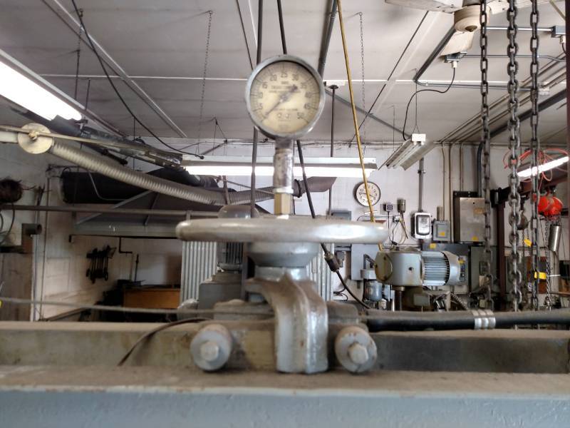 lot 14 image: Dake Model 50H Hydraulic Shop Press...