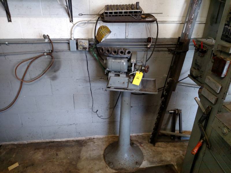 lot 18 image: Drill Sharpener with (2) Collet Set...