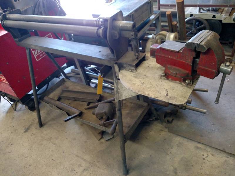 lot 39 image: Riverside Sheet Metal Roller, 36 x...