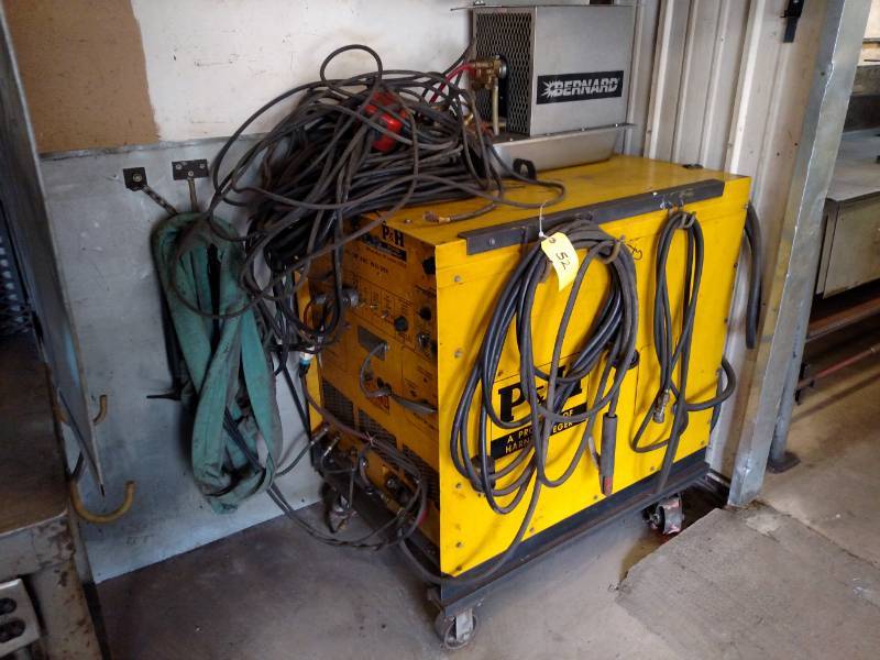 lot 52 image: P&H 375 Amp ACDC Welder, Includes,...